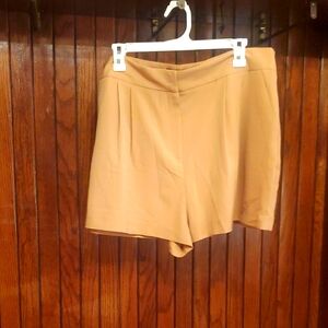 ASOS DESIGN SIZE 14 Classic Tan Women's Shorts